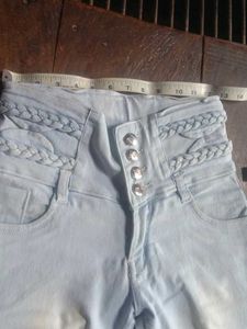 Light Sky Blue Stretchable Jeans