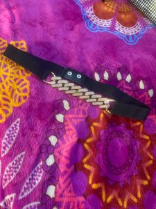 Stylish Black Elastic Belt