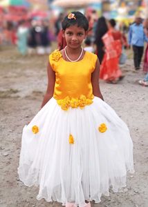 Girls&#39; charming party dress