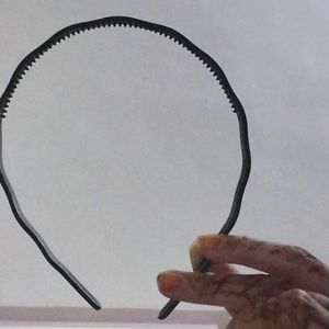 Black Headband, Hairband (2 Pieces)