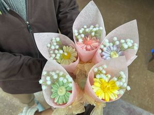 Rose Bouquet Candles ,Love cup Candle &amp; Bouque