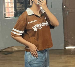 Baggy Crop T-shirt For Women.