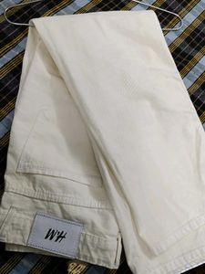 H&amp;M Beige Denim Jeans