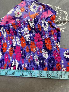 Purple Crop Top
