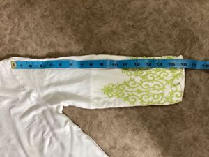 Embroidered White Kurta