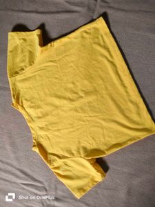 Yellow Cute Top For Girls