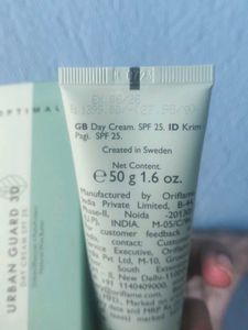Oriflame Urban Guard 3D Day Cream Spf 25