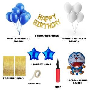 Doraemon Birthday Balloon Decoration Set