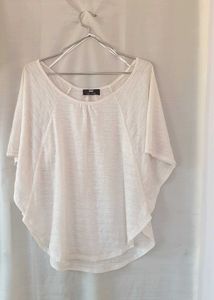 Ivory Knit Dolman Top