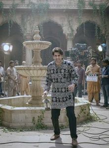 OM PRINTED KURTA - BLACK EDITION