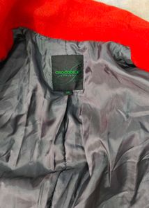 Red Zara Woman&#39;s Coat