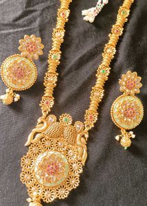 Long Necklace Look A Like Gold
