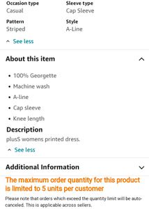 plusS Unused Women Printed Dress Side Slit Cut
