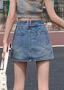 Denim Mini Skirt