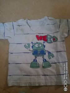 Dungree With T Shirt
