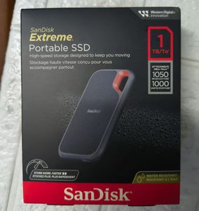 NEW & SEALED: SanDisk Extreme 1TB Portable SSD