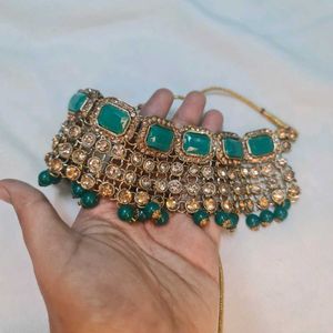 Bridal/Wedding Emerald🍀 Jewelry Set