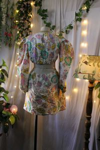 Floral Print Long Sleeve Dress
