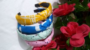 Set Of 4 Kawaii Hairbands