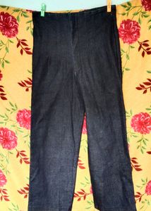 Branded Wide Leg Jeans