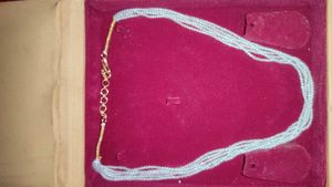 Crystal Pearl Strand Necklace
