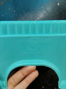 Blue Plastic Stool