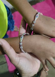 Pure Silver Kadli For Girls 4 To 6