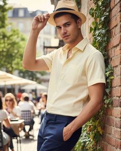Men's Cream Shirt