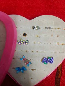 Heart Shaped Ring Set