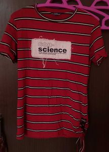 Red striped tshirt ❤️