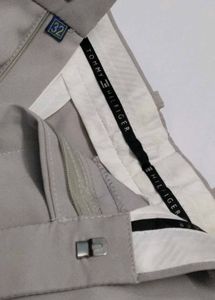 Grey Straight Leg Pants