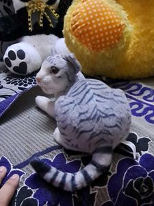 Cute Striped Cat Plushie