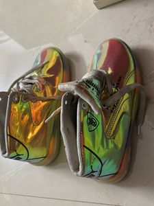 Iridescent Sneakers for 6-8 yr old ..size number 1
