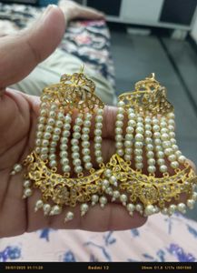 Real Jadaui Hyderabad Pearl Earring