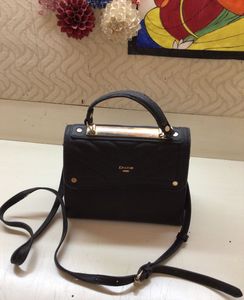 Ladies Black Handbag, Chic Dune London Purse