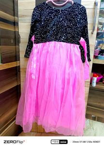 Pink Sparkle Party Dress