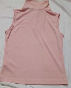 Pink Sleeveless Top