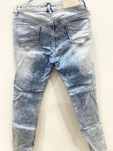 Distressed Denim Jeans
