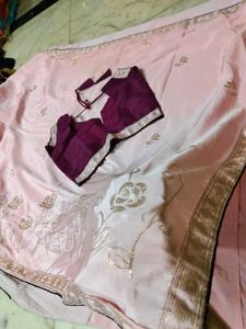 Combination Saree An Blouse Marvadi Style  🫴😍