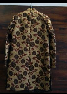 Men&#39;s Floral Patterned Sherwani