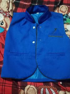 Stylish Blue Vest