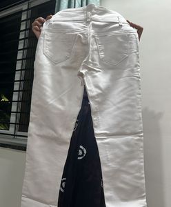 White Denim Jeans