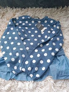 Cute Polka Dot Top