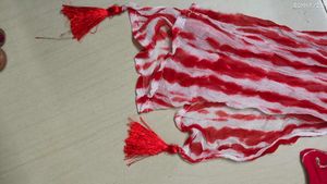 Red &amp; White Ethnic Set !! upto 5 years can use