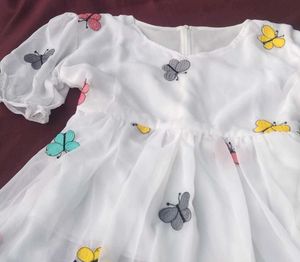 Butterfly Print Dress