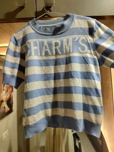 Striped Charm Crop Top