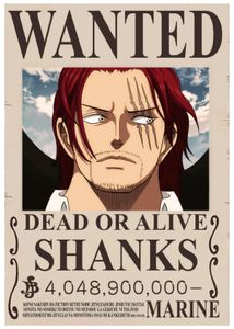 Pack Of 20 Wanted One Piece Anime Poster