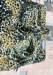 Cheetah Print Jeans