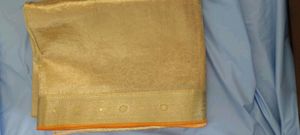 golden kanchipuram saree