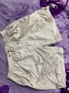 White Shorts
